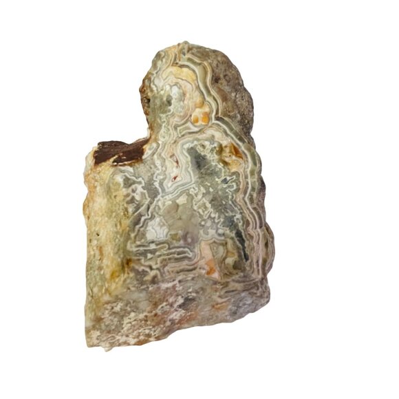 Large Polished Crazy Lace Agate Specimen Natural Mineral Rock Decorative Display - Picture 5 of 6